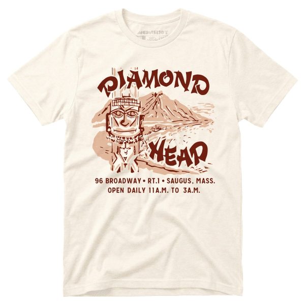 Diamond Head - Saugus, MA - Vintage Tiki Bar - Unisex T-Shirt