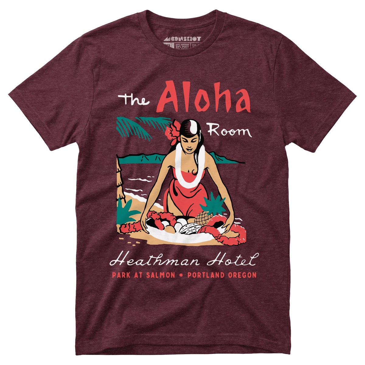 The Aloha Room - Portland, OR - Vintage Tiki Bar - Unisex T-Shirt