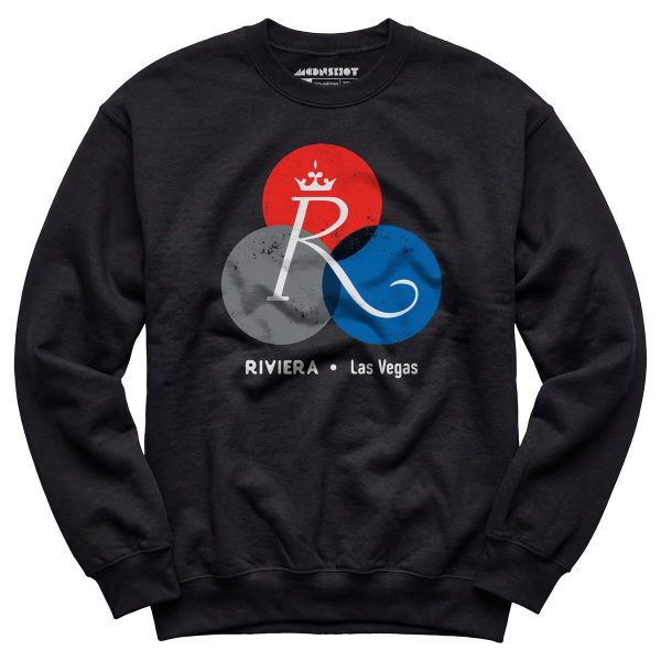 Riviera Hotel v3 - Vintage Las Vegas - Unisex Sweatshirt