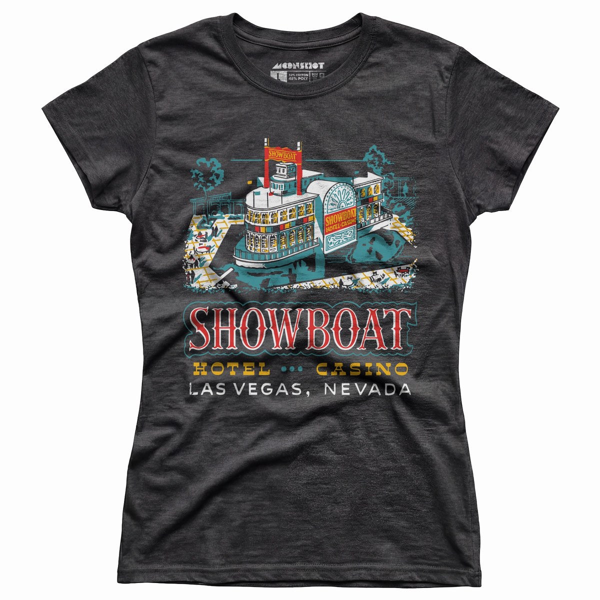 Showboat Hotel & Casino v2 - Vintage Las Vegas - Women's T-Shirt