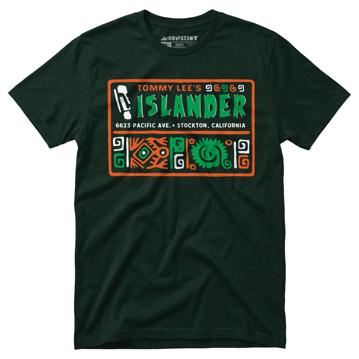 Islander - Stockton, CA - Vintage Tiki Bar - Unisex T-Shirt