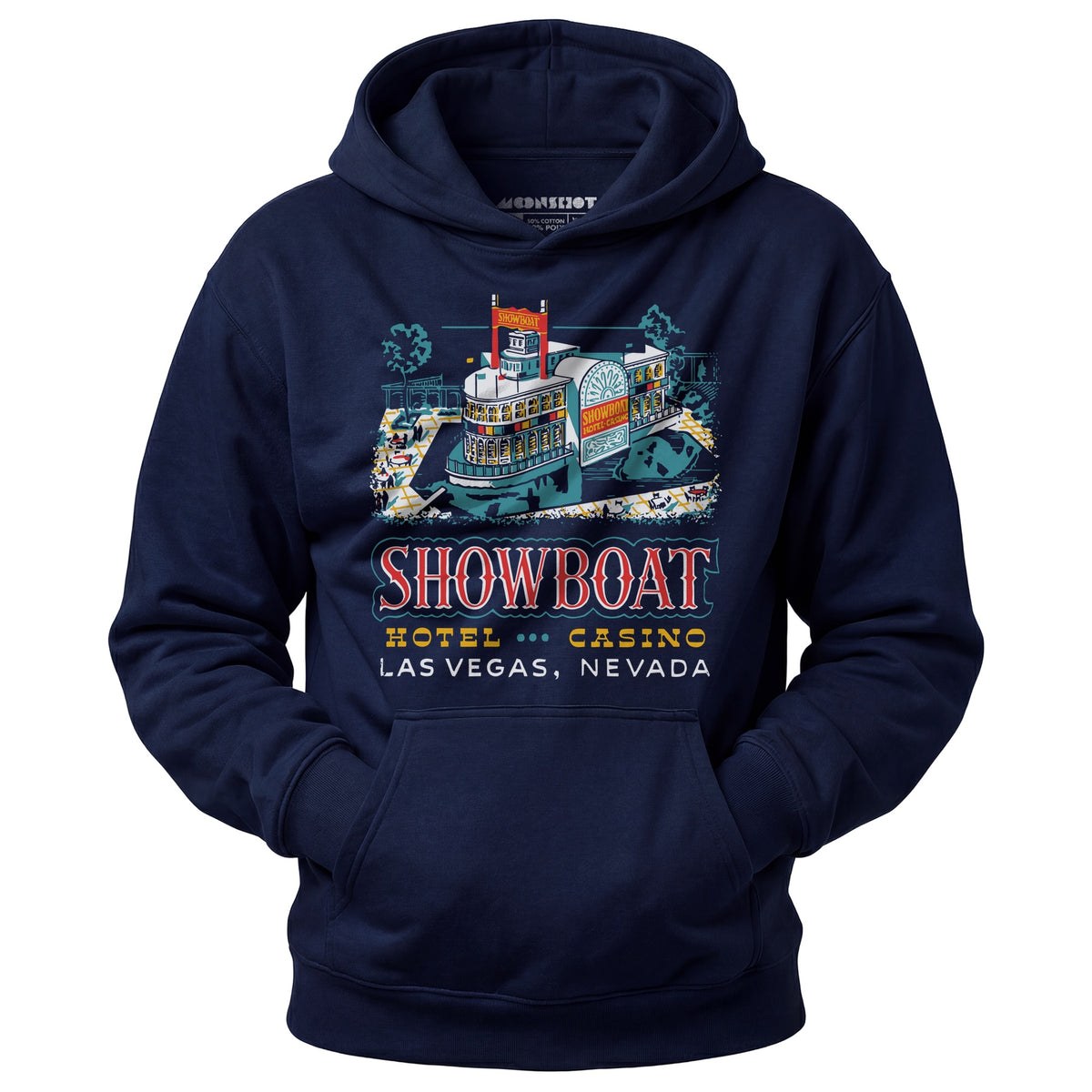 Showboat Hotel & Casino v2 - Vintage Las Vegas - Unisex Hoodie