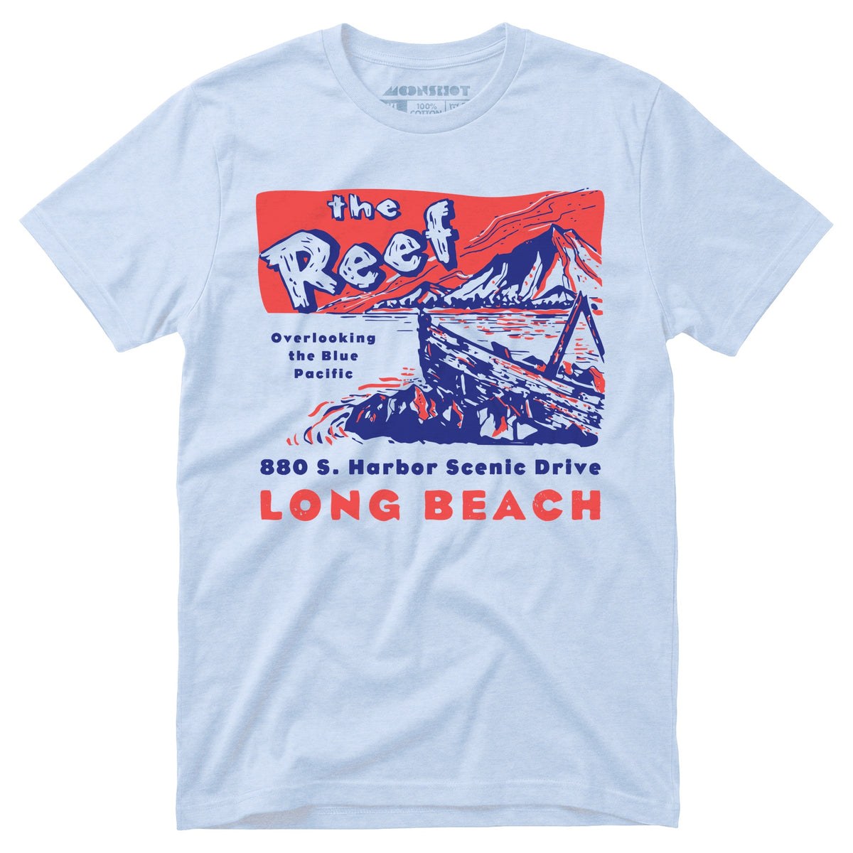 The Reef - Long Beach, CA - Vintage Tiki Bar - Unisex T-Shirt