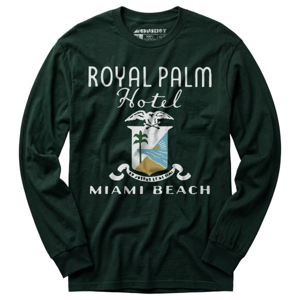 Royal Palm - Miami, FL - Vintage Hotel - Long Sleeve T-Shirt