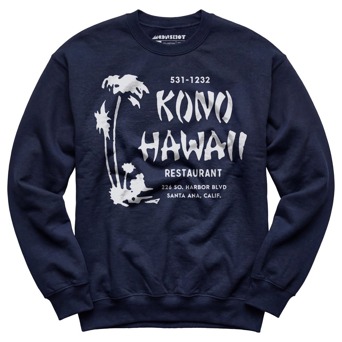 Kono Hawaii - Santa Ana, CA - Vintage Tiki Bar - Unisex Sweatshirt