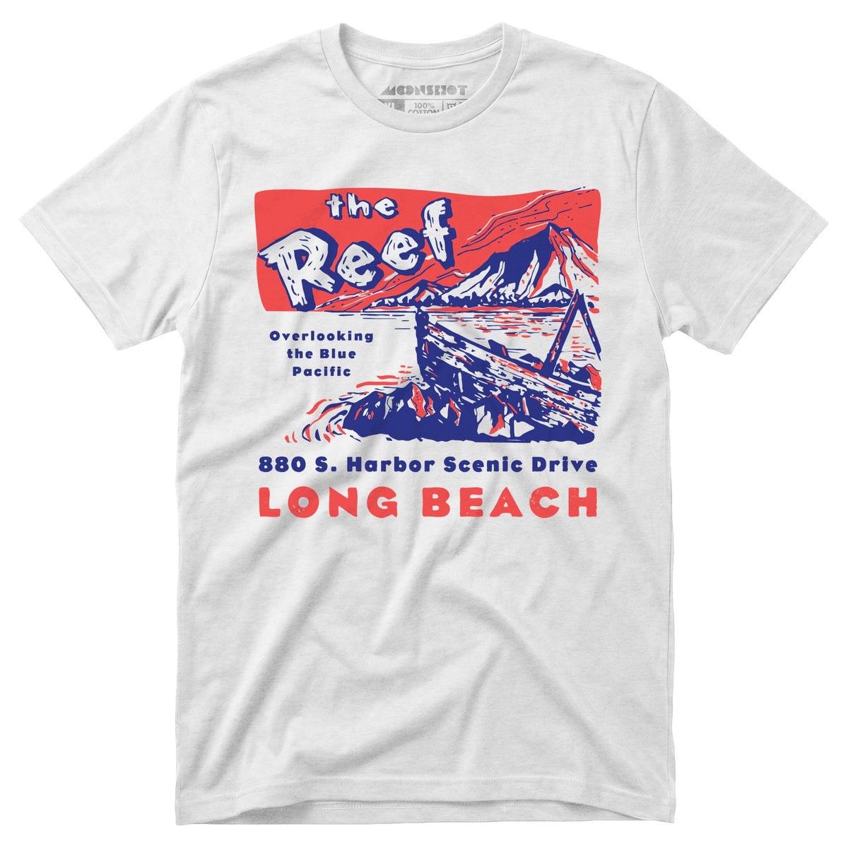 The Reef - Long Beach, CA - Vintage Tiki Bar - Unisex T-Shirt