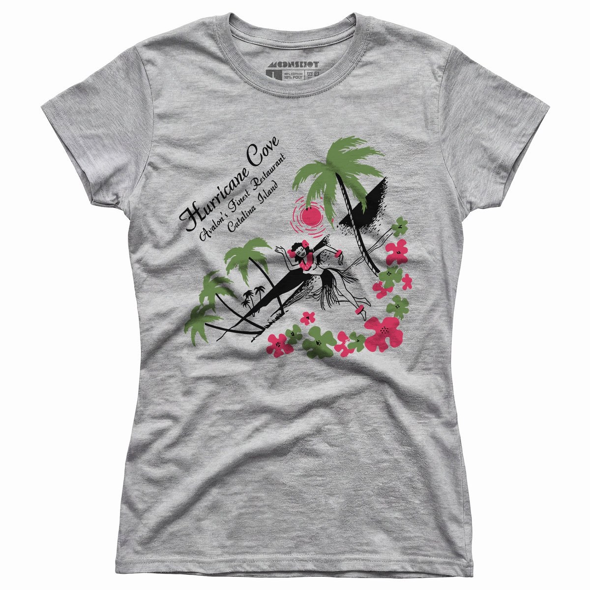 Hurricane Cove - Catalina Island, CA - Vintage Tiki Bar - Women's T-Shirt
