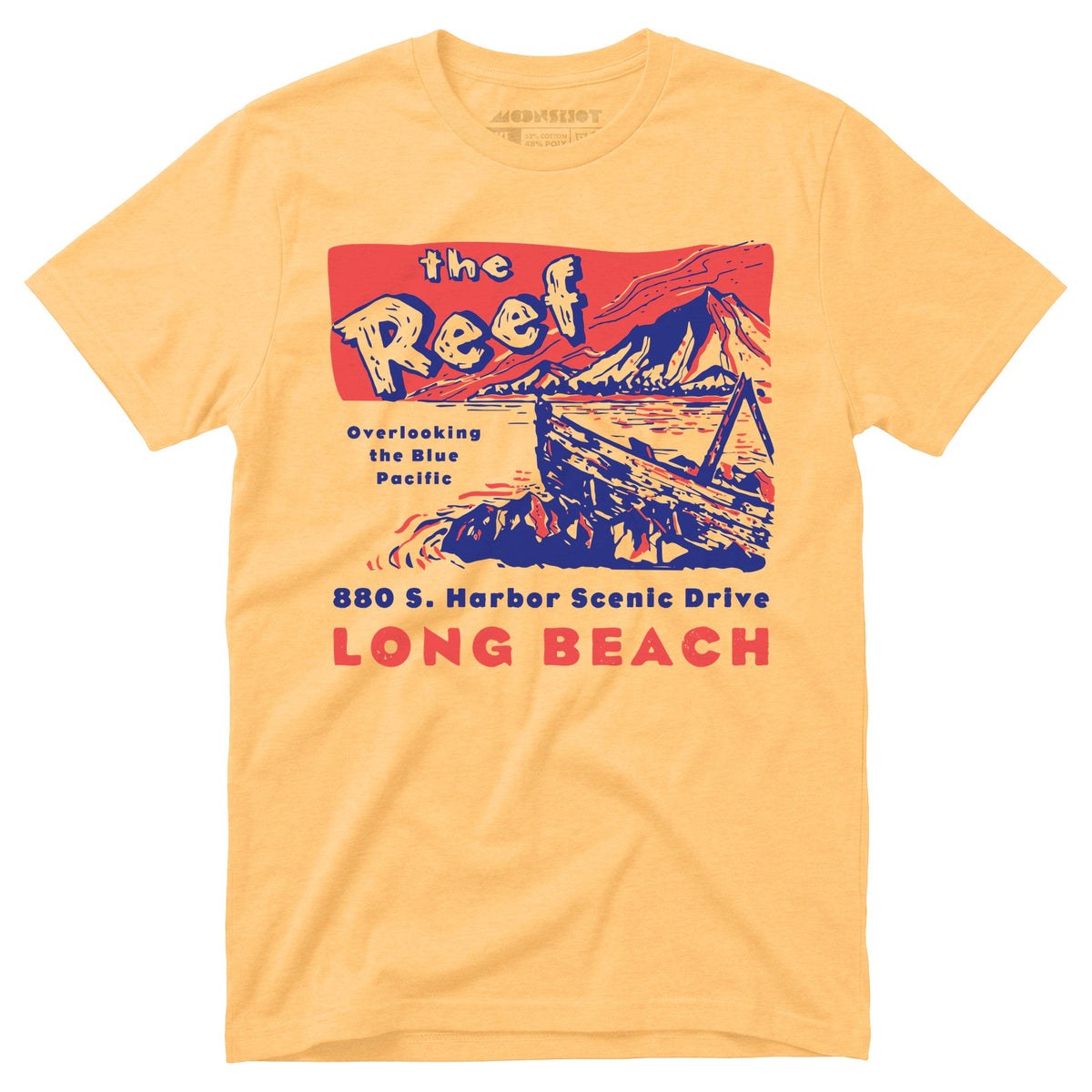 The Reef - Long Beach, CA - Vintage Tiki Bar - Unisex T-Shirt