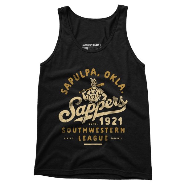 Sapulpa Sappers - Oklahoma - Vintage Defunct Baseball Teams - Unisex Tank Top
