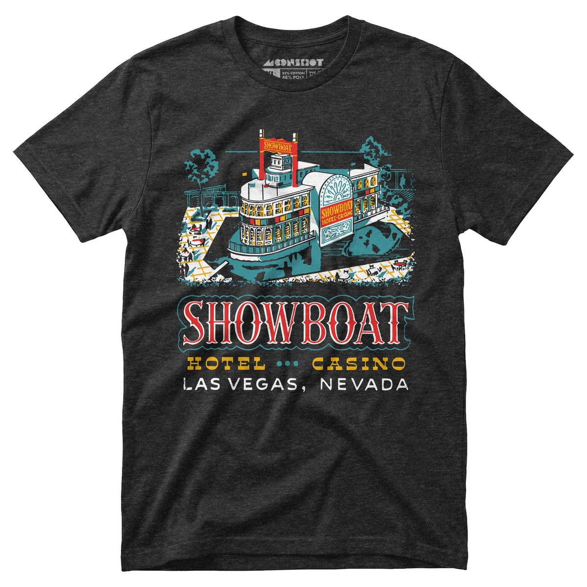 Showboat Hotel & Casino v2 - Vintage Las Vegas - Unisex T-Shirt