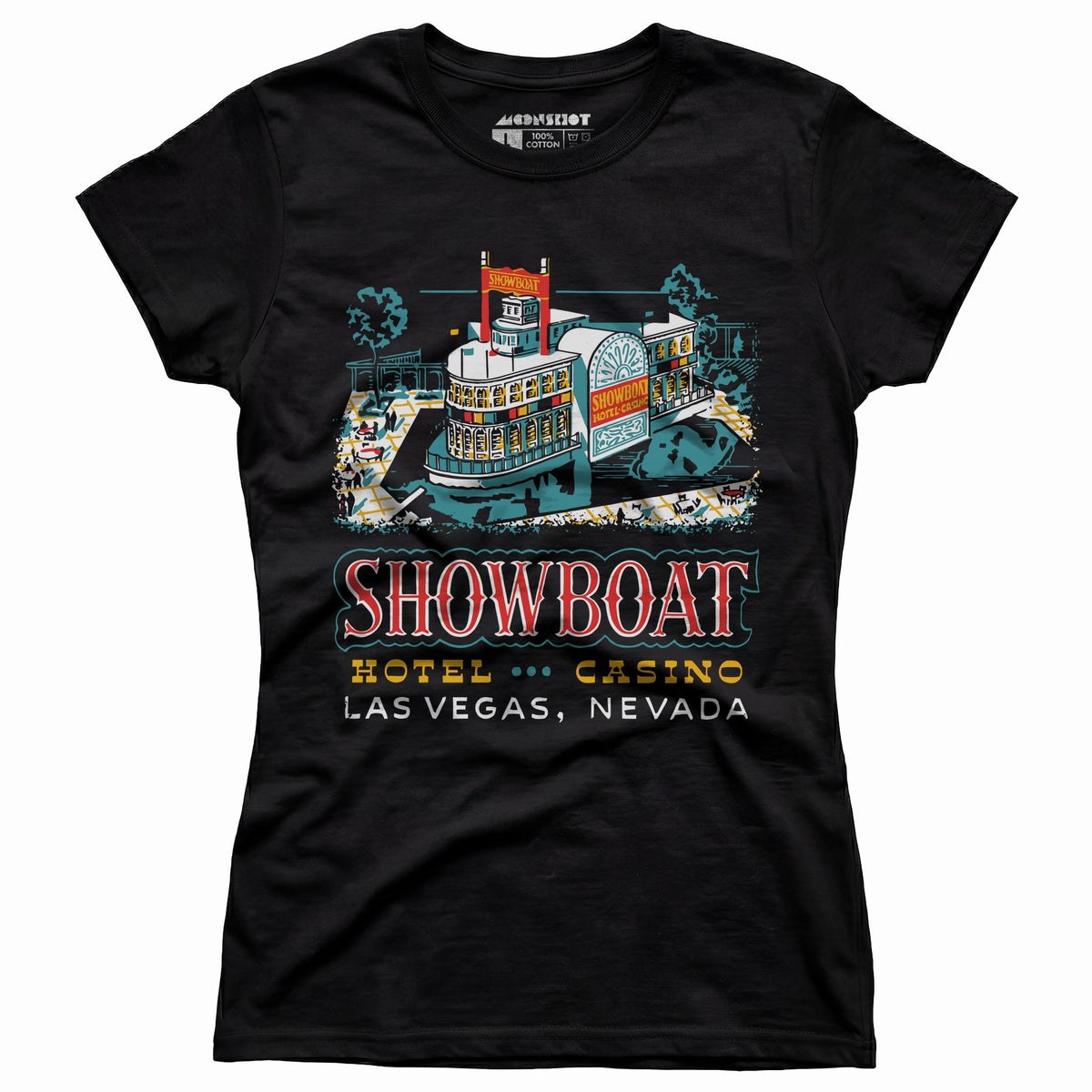Showboat Hotel & Casino v2 - Vintage Las Vegas - Women's T-Shirt