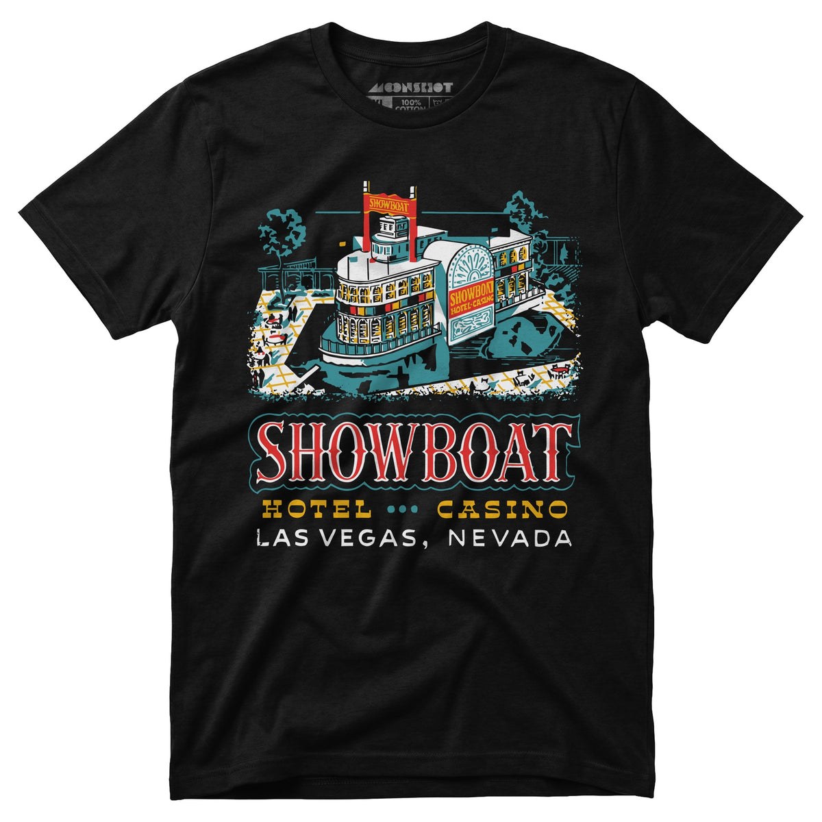 Showboat Hotel & Casino v2 - Vintage Las Vegas - Unisex T-Shirt