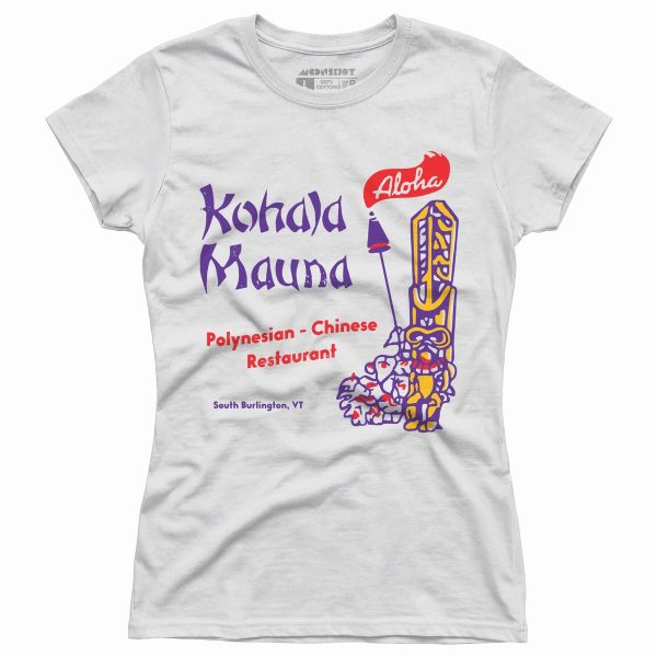Kohala Mauna - South Burlington, VT - Vintage Tiki Bar - Women's T-Shirt