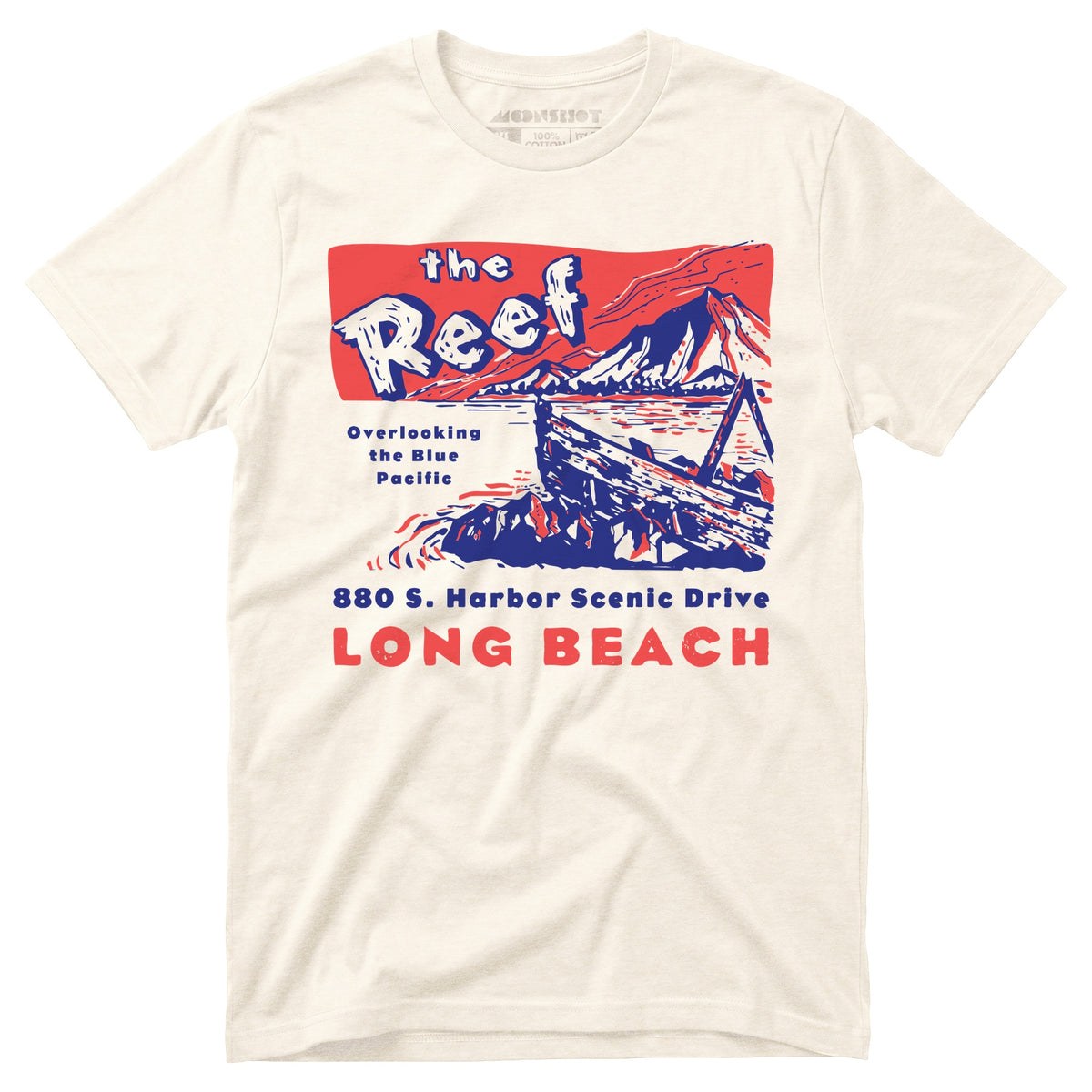 The Reef - Long Beach, CA - Vintage Tiki Bar - Unisex T-Shirt