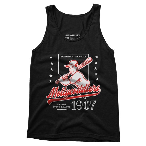 Tonopah Mollycoddlers - Nevada - Vintage Defunct Baseball Teams - Unisex Tank Top