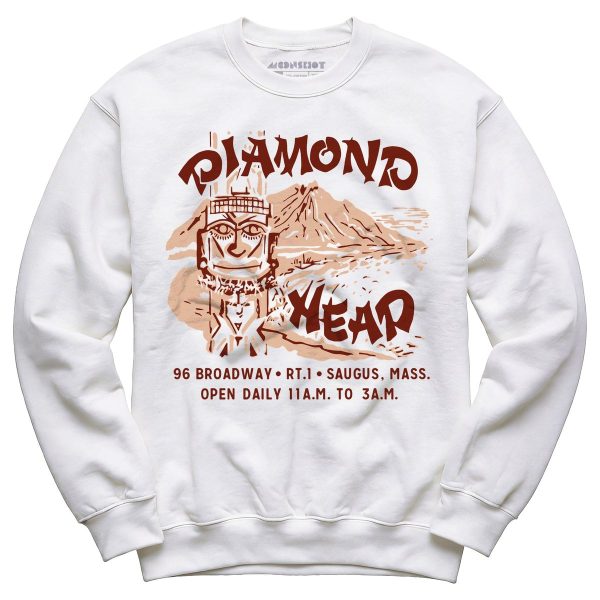 Diamond Head - Saugus, MA - Vintage Tiki Bar - Unisex Sweatshirt