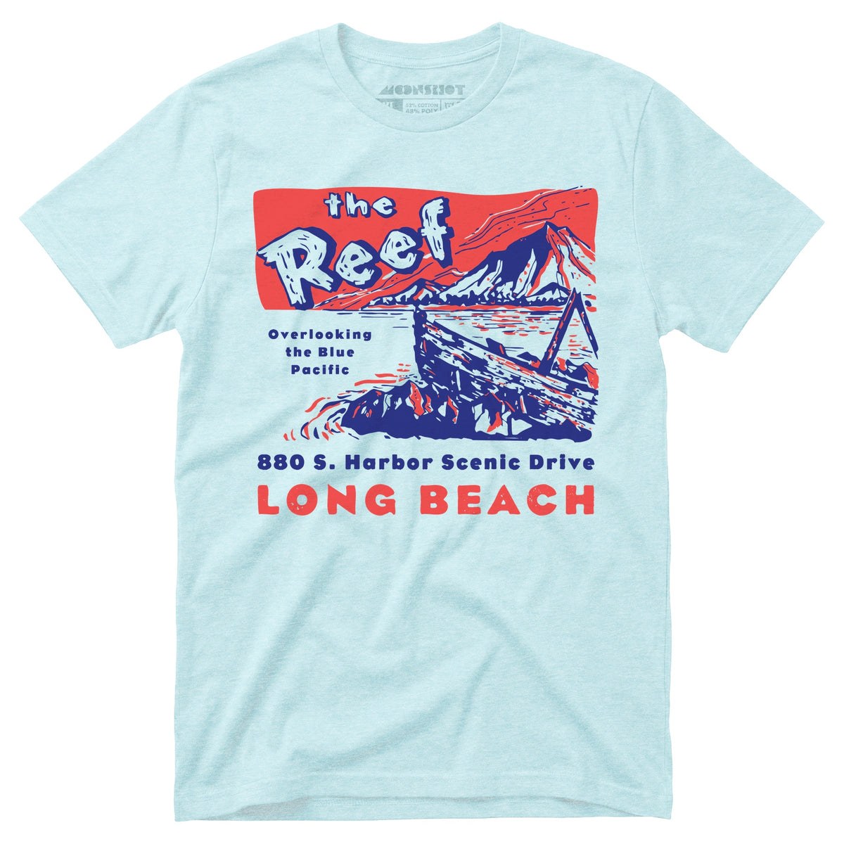 The Reef - Long Beach, CA - Vintage Tiki Bar - Unisex T-Shirt