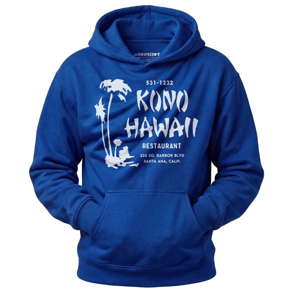 Kono Hawaii - Santa Ana, CA - Vintage Tiki Bar - Unisex Hoodie