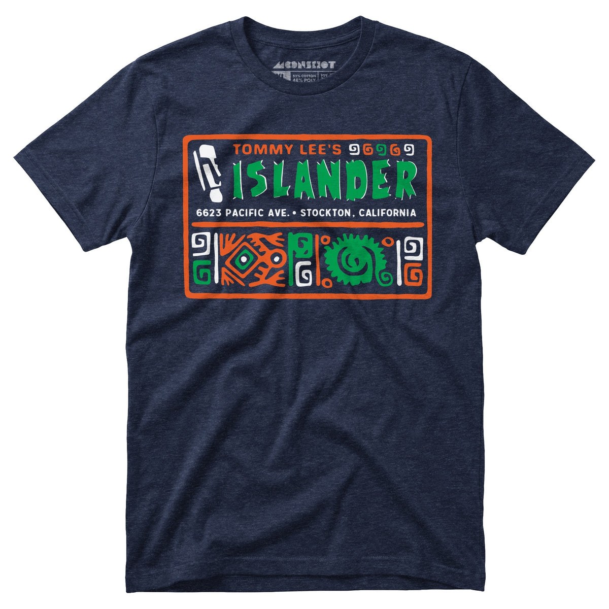 Islander - Stockton, CA - Vintage Tiki Bar - Unisex T-Shirt