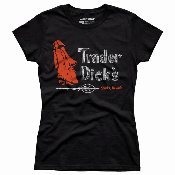 Trader Dick's - Sparks, NV - Vintage Tiki Bar - Women's T-Shirt