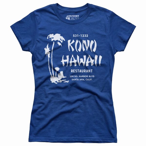 Kono Hawaii - Santa Ana, CA - Vintage Tiki Bar - Women's T-Shirt