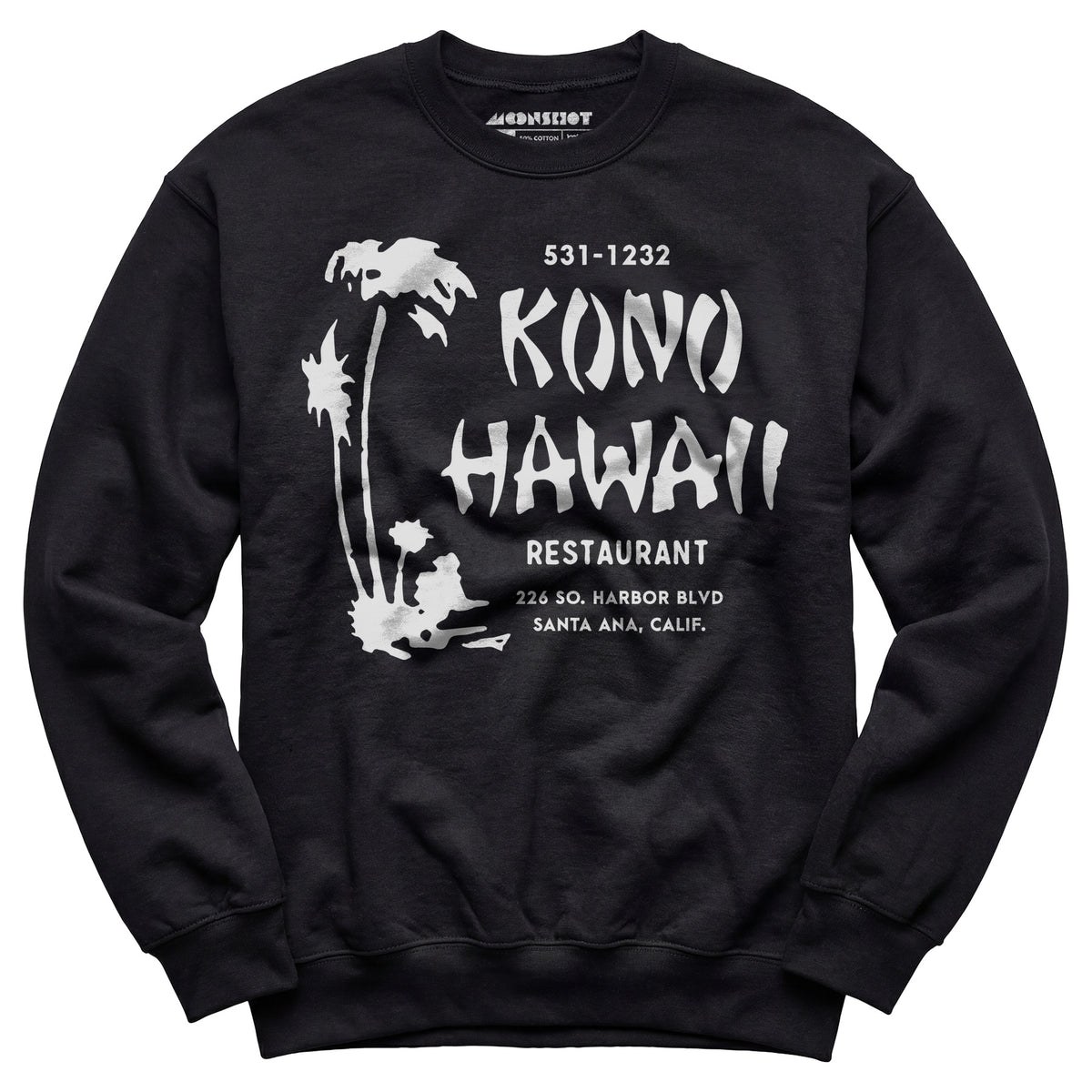 Kono Hawaii - Santa Ana, CA - Vintage Tiki Bar - Unisex Sweatshirt