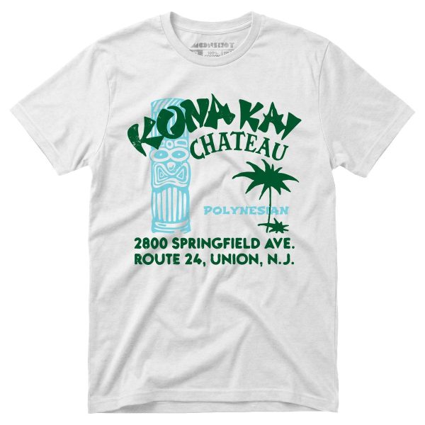 Kona Kai Chateau - Union, NJ - Vintage Tiki Bar - Unisex T-Shirt