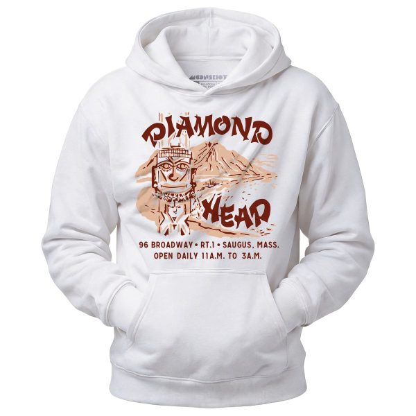 Diamond Head - Saugus, MA - Vintage Tiki Bar - Unisex Hoodie