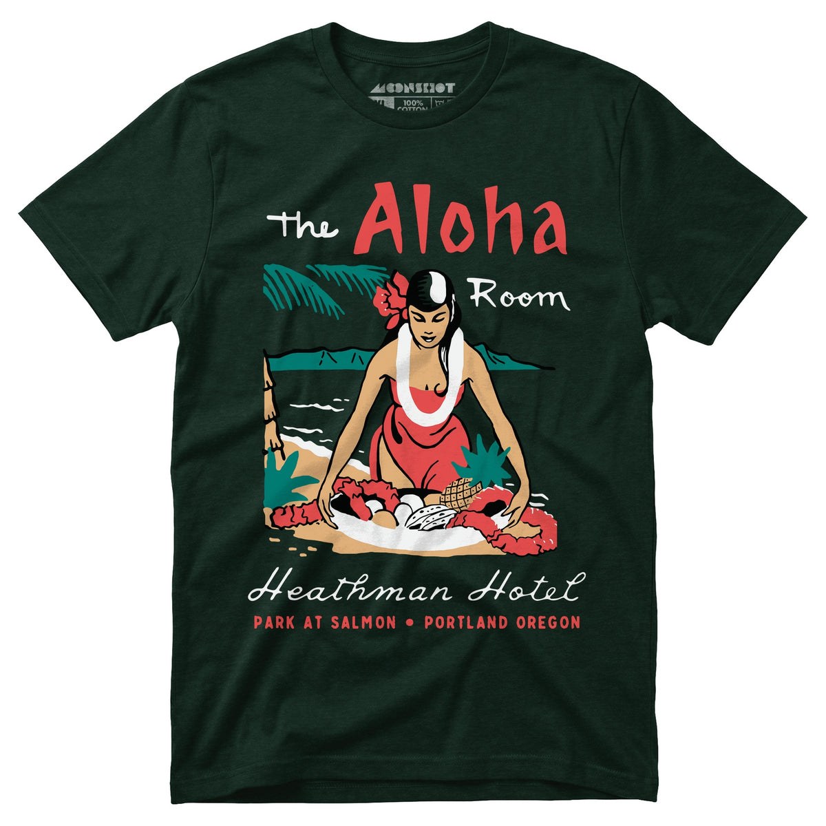 The Aloha Room - Portland, OR - Vintage Tiki Bar - Unisex T-Shirt