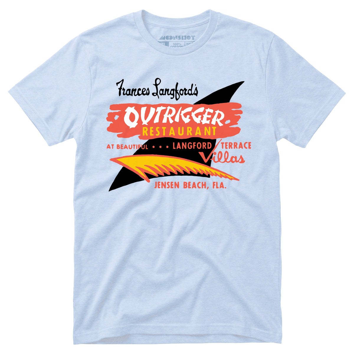 Outrigger - Jensen Beach, FL - Vintage Tiki Bar - Unisex T-Shirt