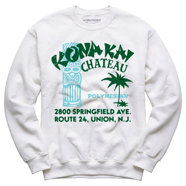 Kona Kai Chateau - Union, NJ - Vintage Tiki Bar - Unisex Sweatshirt