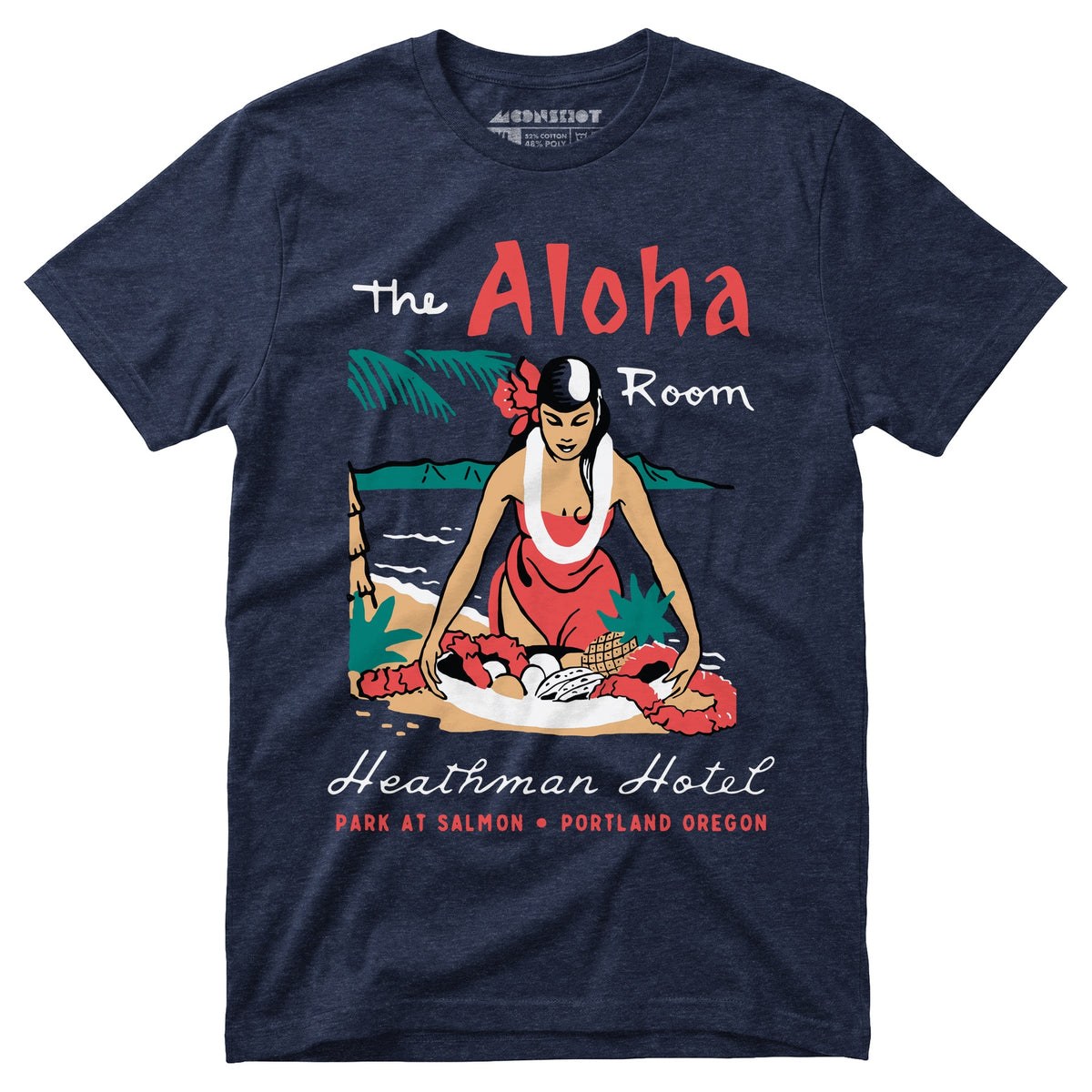 The Aloha Room - Portland, OR - Vintage Tiki Bar - Unisex T-Shirt