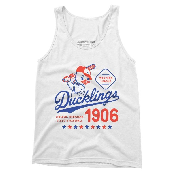 Lincoln Ducklings - Nebraska - Vintage Defunct Baseball Teams - Unisex Tank Top