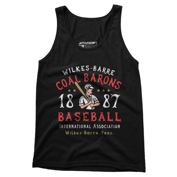 Wilkes-Barre Coal Barons - Pennsylvania - Vintage Defunct Baseball Teams - Unisex Tank Top