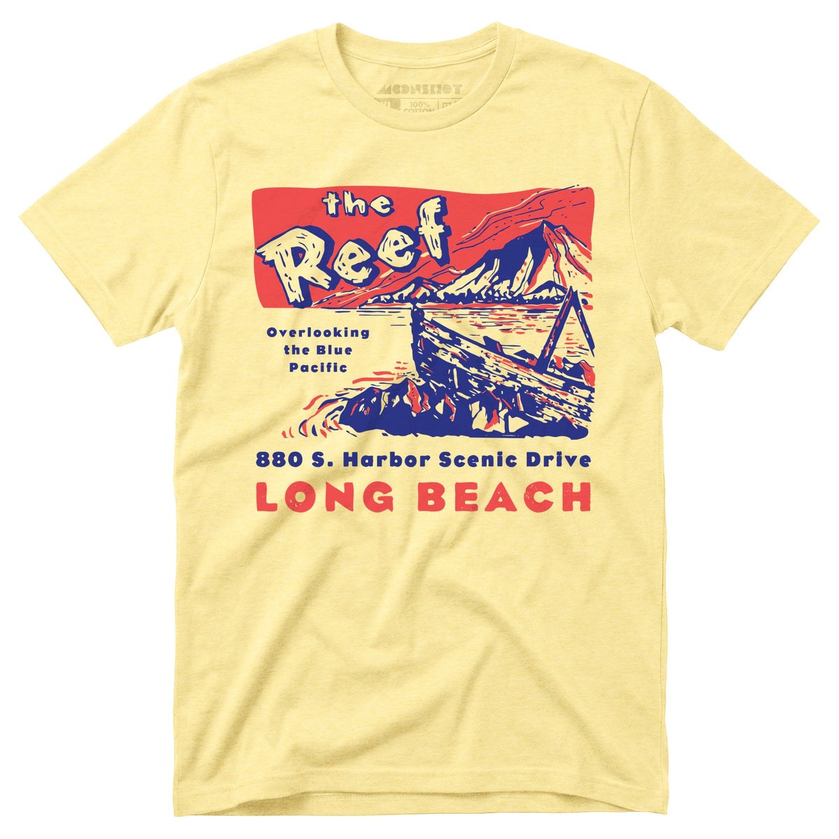 The Reef - Long Beach, CA - Vintage Tiki Bar - Unisex T-Shirt