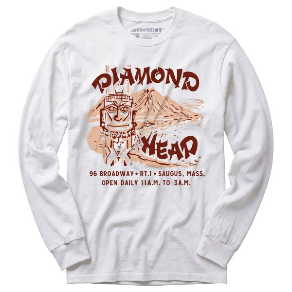 Diamond Head - Saugus, MA - Vintage Tiki Bar - Long Sleeve T-Shirt