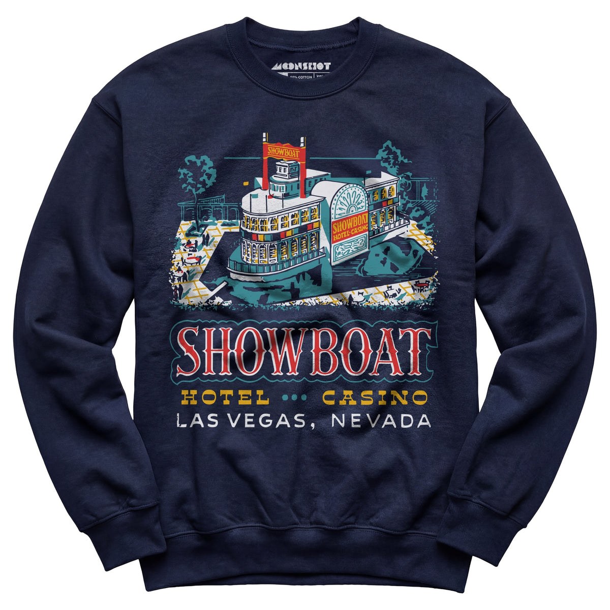 Showboat Hotel & Casino v2 - Vintage Las Vegas - Unisex Sweatshirt