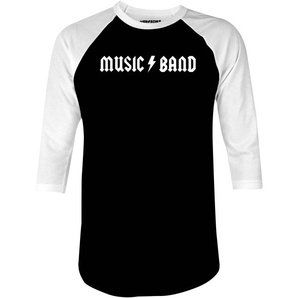 Music Band - 3/4 Sleeve Raglan T-Shirt