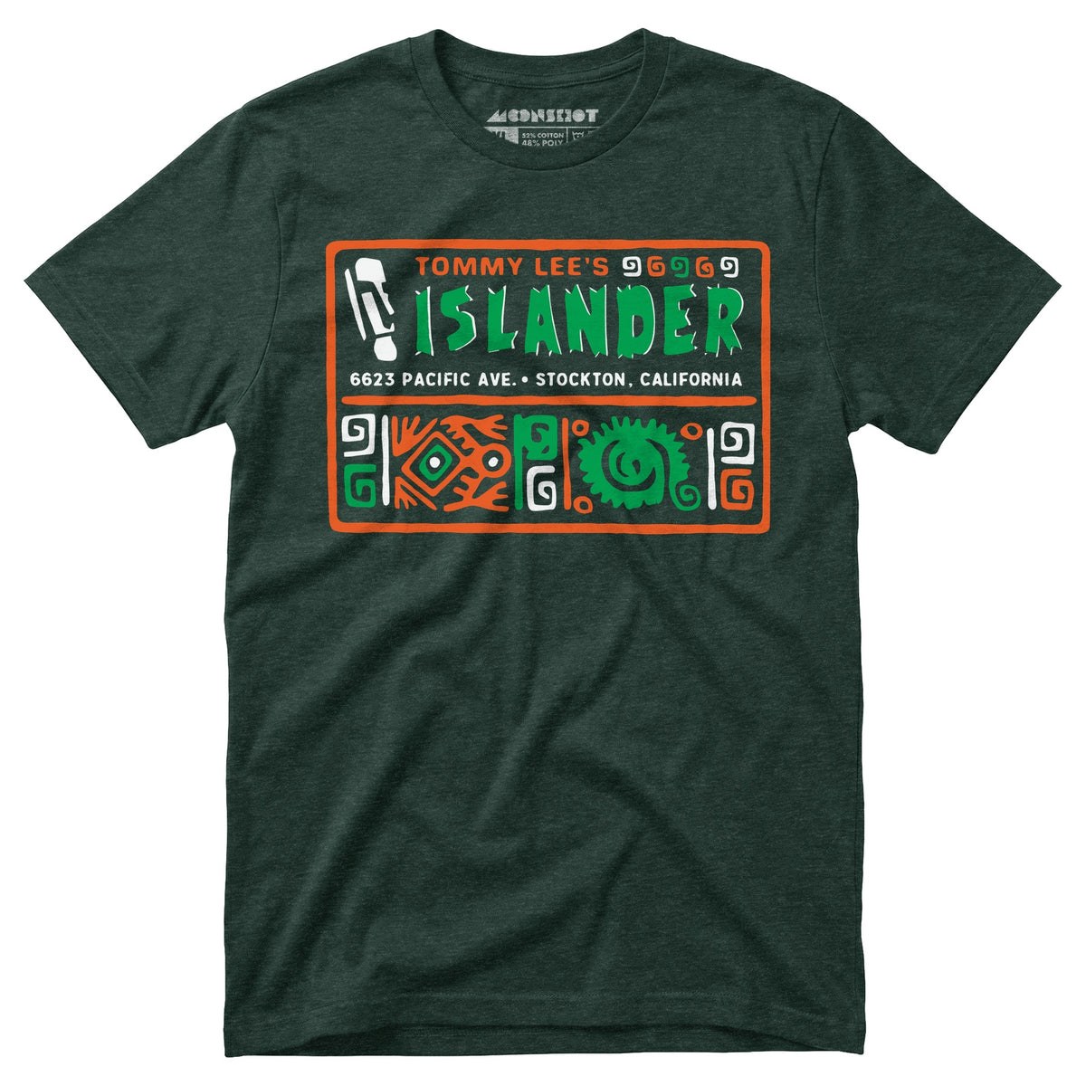 Islander - Stockton, CA - Vintage Tiki Bar - Unisex T-Shirt