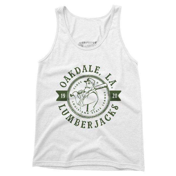 Oakdale Lumberjacks - Louisiana - Vintage Defunct Baseball Teams - Unisex Tank Top
