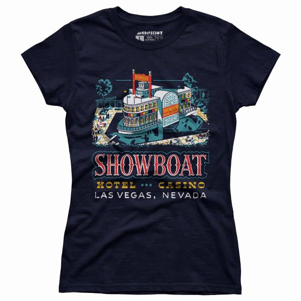 Showboat Hotel & Casino v2 - Vintage Las Vegas - Women's T-Shirt