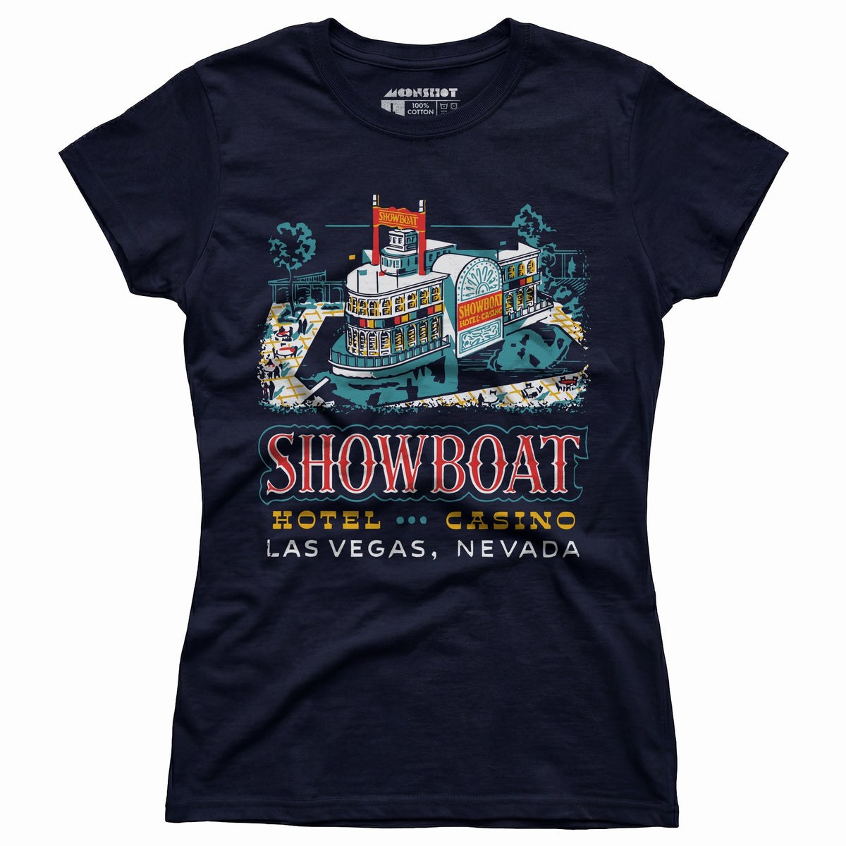 Showboat Hotel & Casino v2 - Vintage Las Vegas - Women's T-Shirt